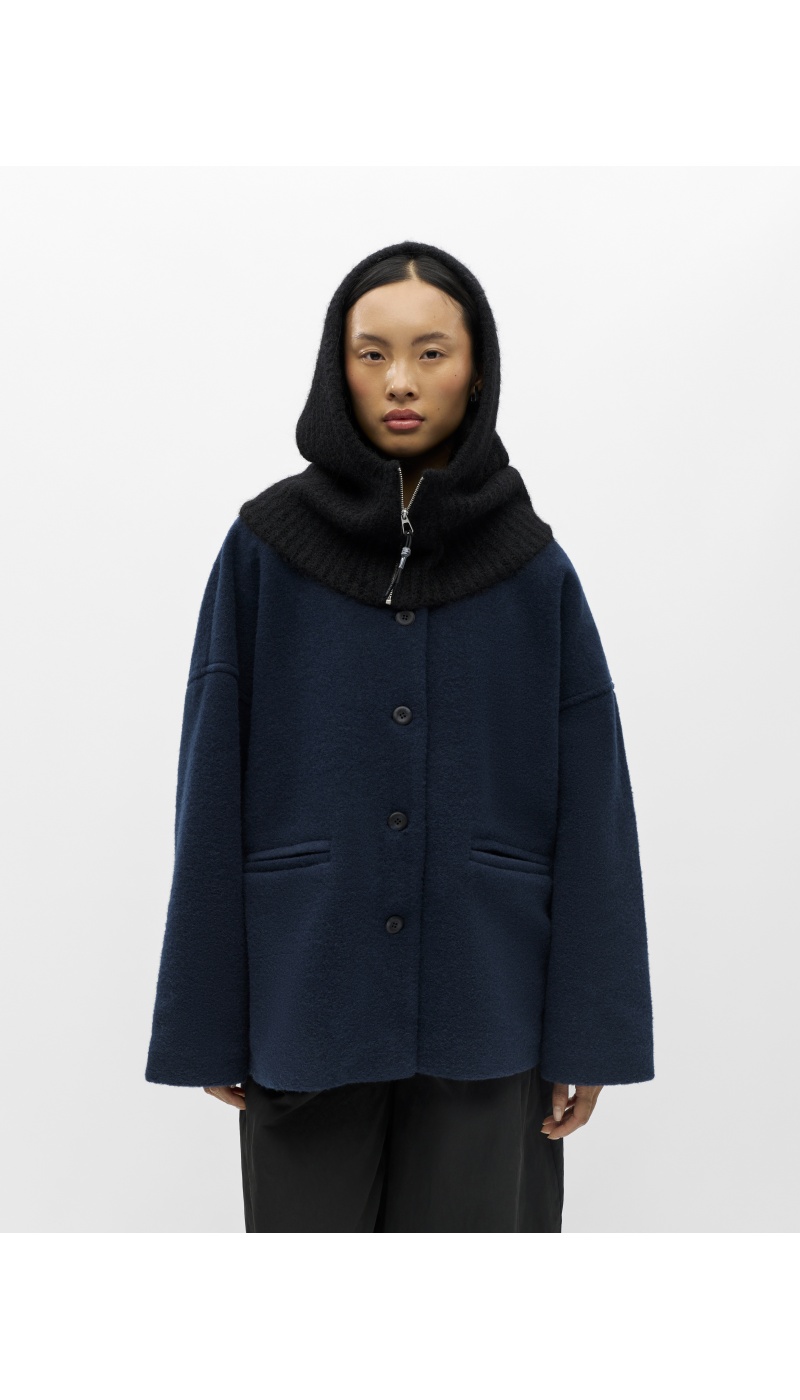 Cagoule Zip Black OBJMILU OBJECT - 1 | ACCESSORI